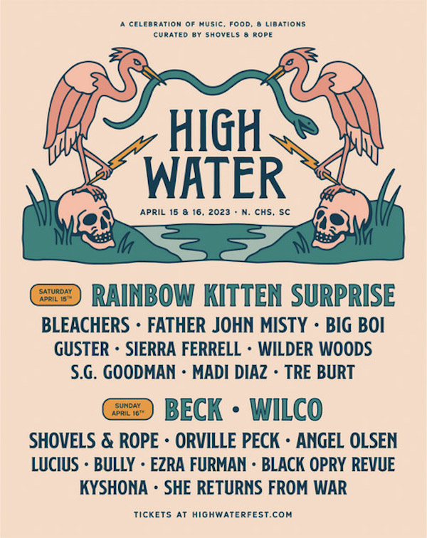 High Water Festival flyer