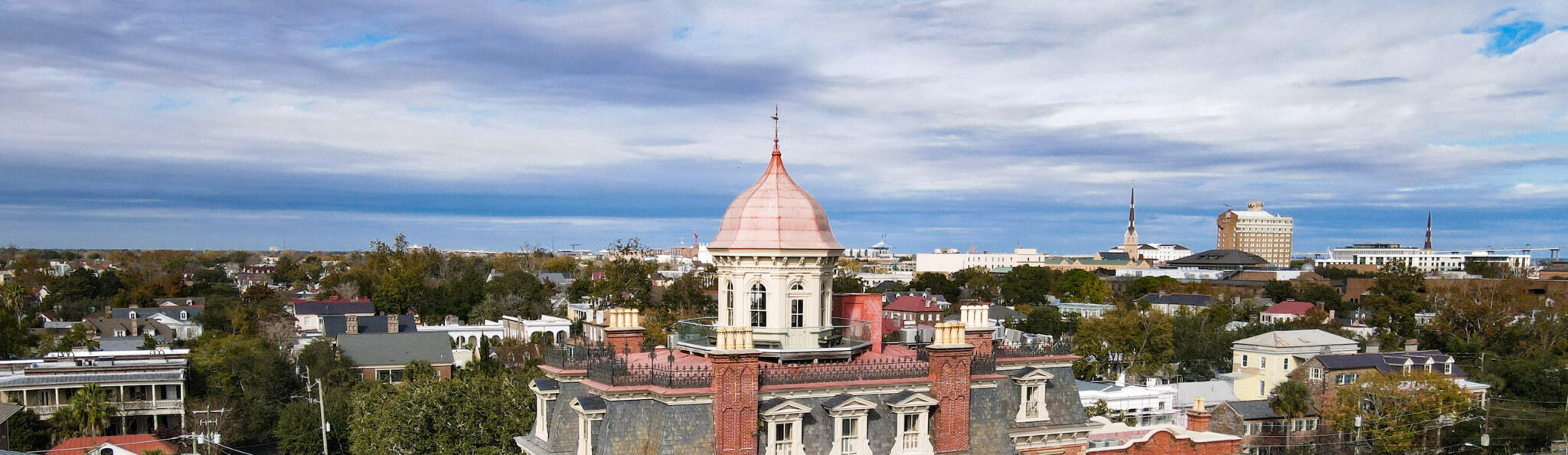 aerial photo if the cupola