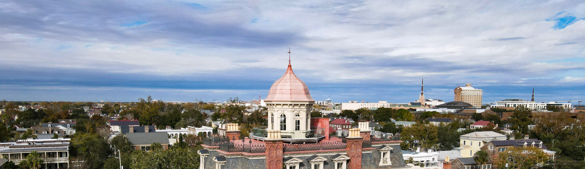 aerial photo if the cupola