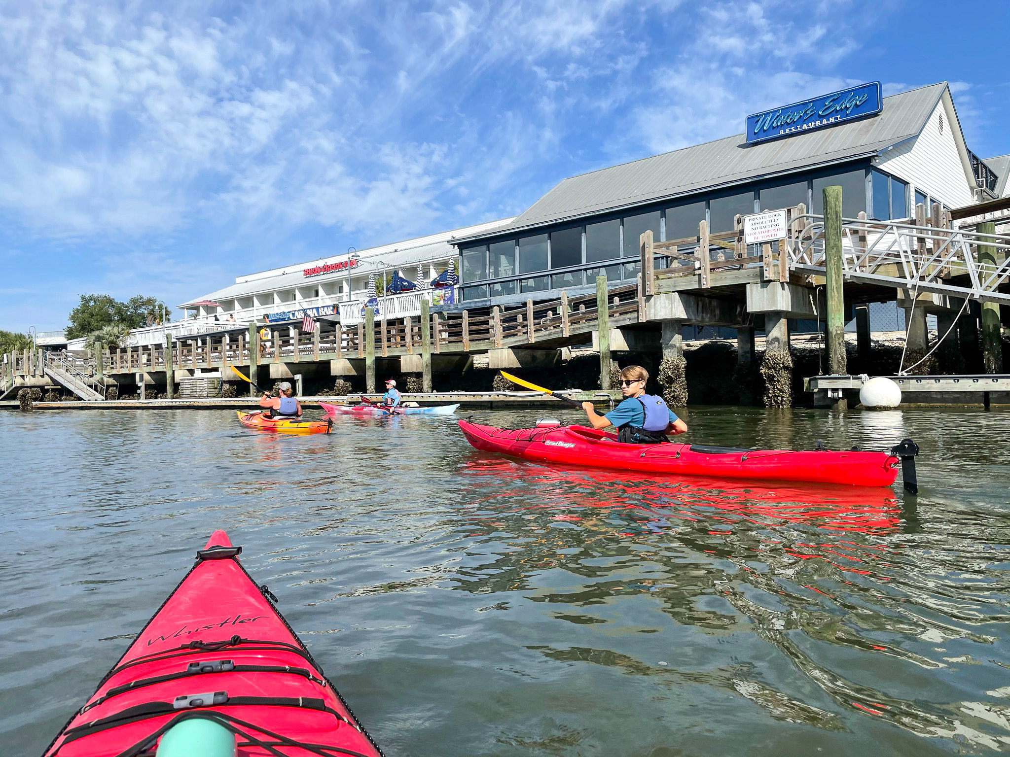 Kayaking with Coastal Expeditions