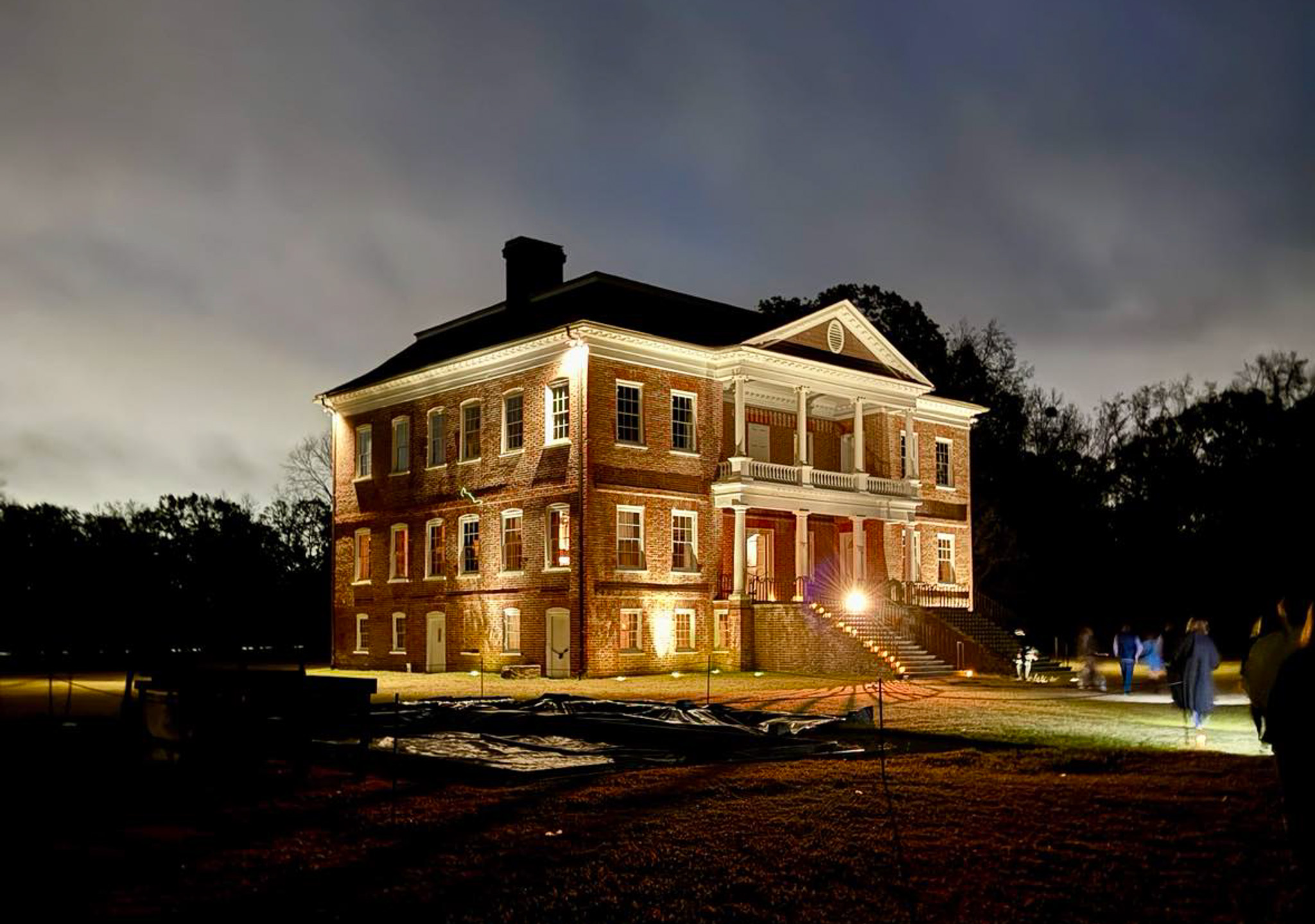 Drayton Hall at Night