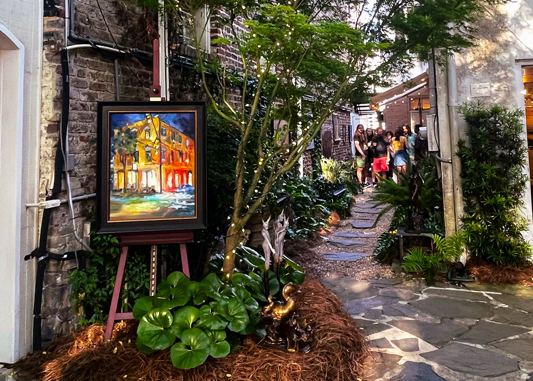 First Friday Art Walk in the French Quarter