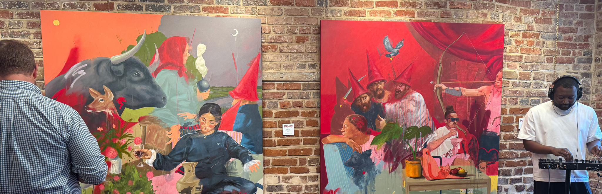 First Friday Art Walk in historic Charleston